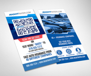 RIGHTRATER Rack Card Design Project | Diseño de Flyer por Designers Hub