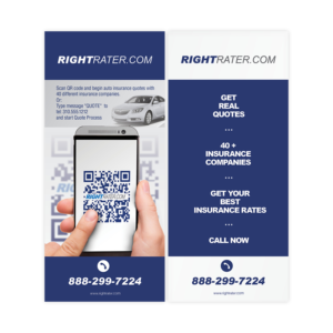 RIGHTRATER Rack Card Design Project | Diseño de Flyer por senja