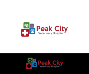 Logo-Design von Isnah Logo für Peak City Veterinary Hospital | Design: #17686096