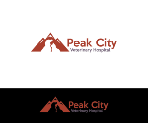 Logo-Design von Isnah Logo für Peak City Veterinary Hospital | Design: #17686097