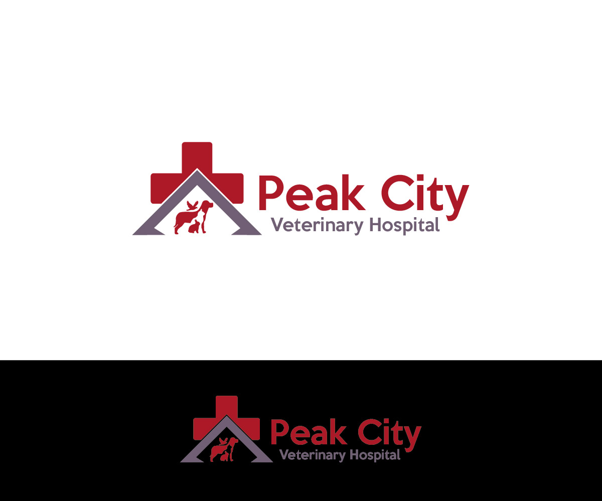 Logo-Design von Isnah Logo für Peak City Veterinary Hospital | Design #17686098