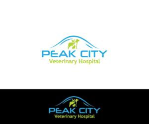 Logo-Design von Isnah Logo für Peak City Veterinary Hospital | Design: #17697123