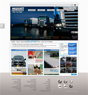Web-Design von pb für Mynatt Truck & Equipment Co. | Design: #641295