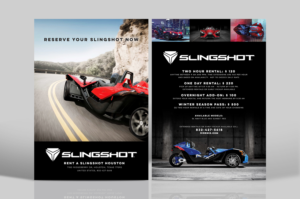 Diseño Publicitario por Juan Andahur para Houston Slingshot Rental | Diseño: #17695627