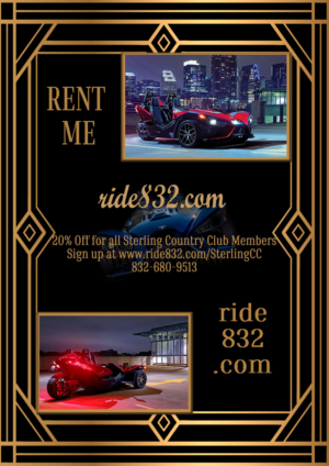 Diseño Publicitario por Mabs para Houston Slingshot Rental | Diseño #17699246