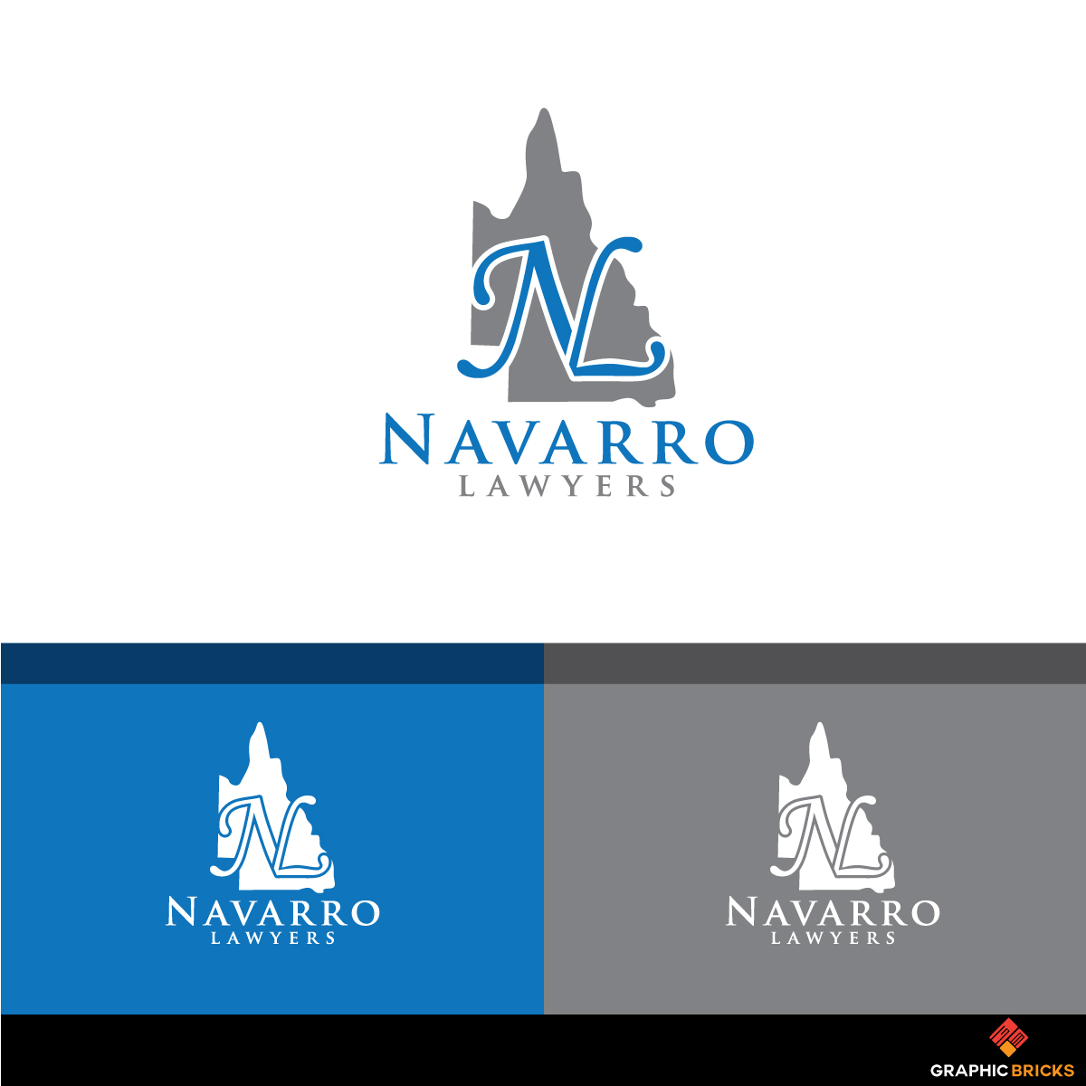 Diseño de Logo por Graphic Bricks para Navarro Lawyers | Diseño #17690759