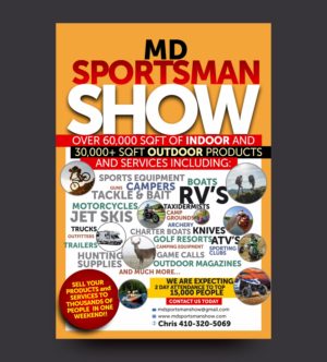 Flyer Design by V3 for MD Sportsman Show | Design: #17739861