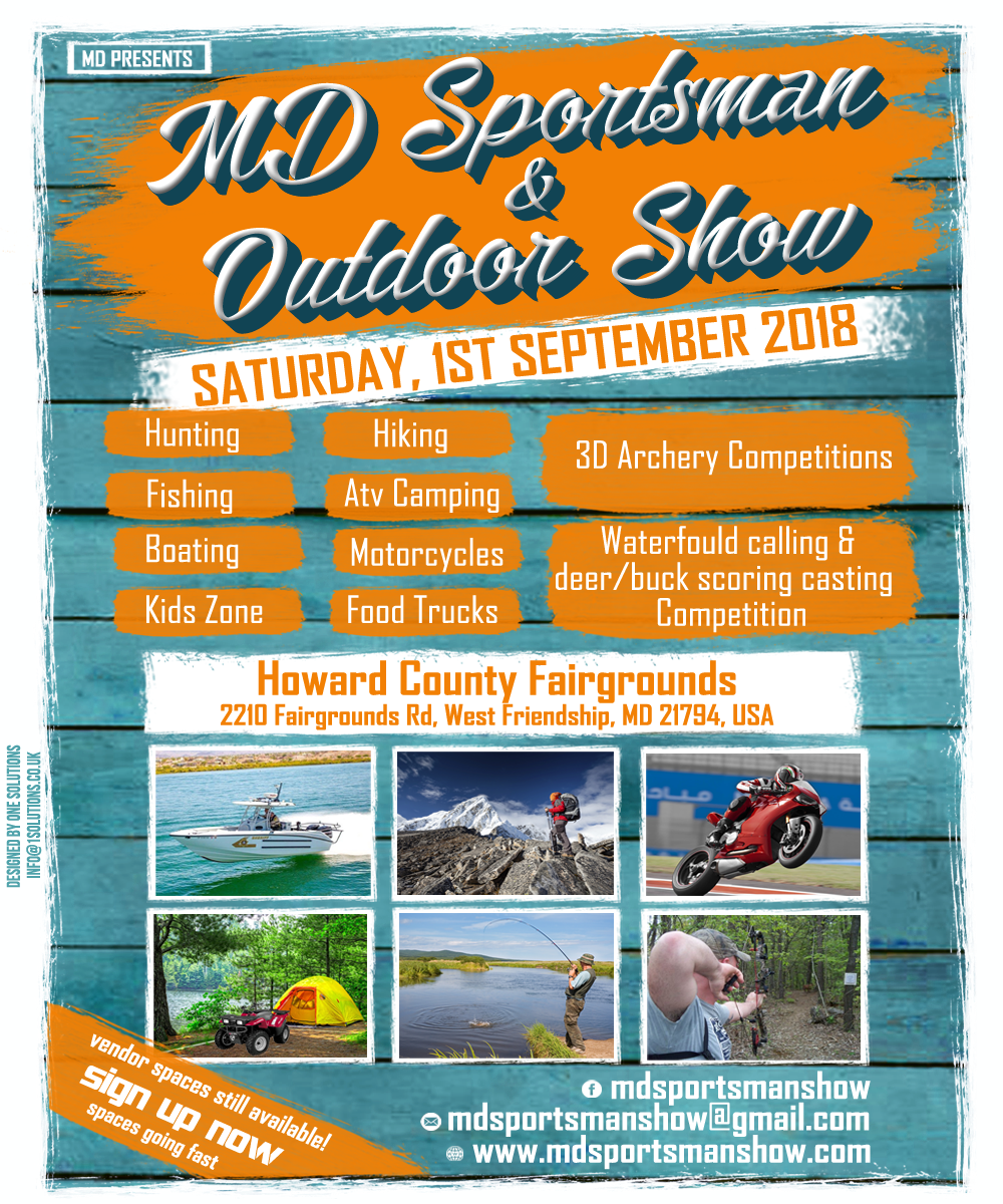Flyer Design by Meriam Haq for MD Sportsman Show | Design #17740760