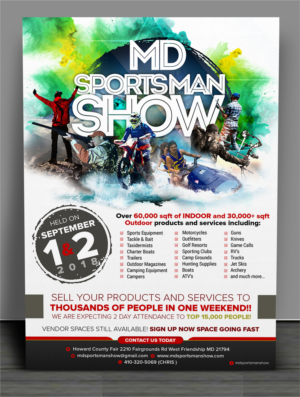 MD Sportsman & Outdoor Show | Flyer-Design von SAI DESIGNS