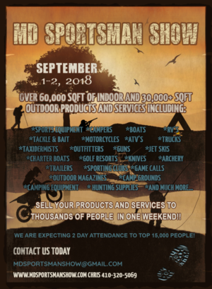 Flyer Design by sormaz.tanja for MD Sportsman Show | Design #17695079