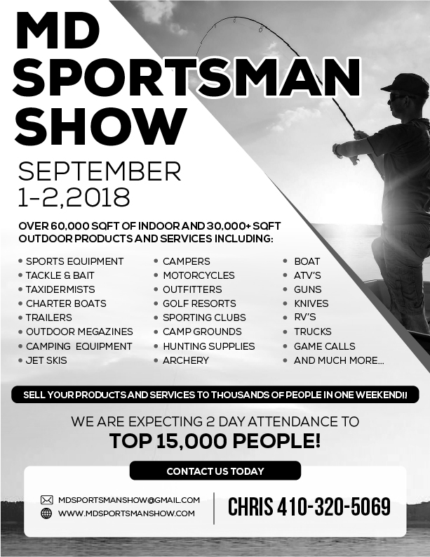 Flyer Design by pecgi for MD Sportsman Show | Design #17684136