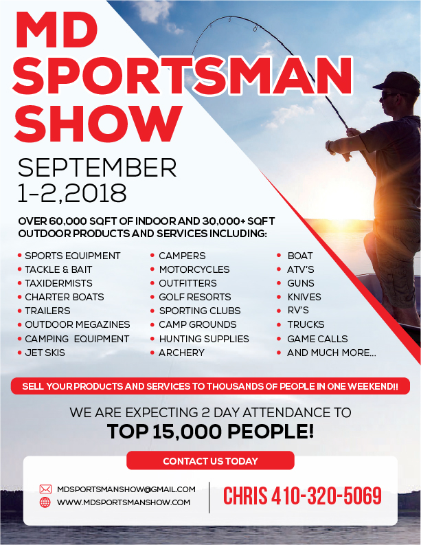 Flyer Design by pecgi for MD Sportsman Show | Design #17684137