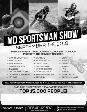 Flyer Design by pecgi for MD Sportsman Show | Design: #17738296