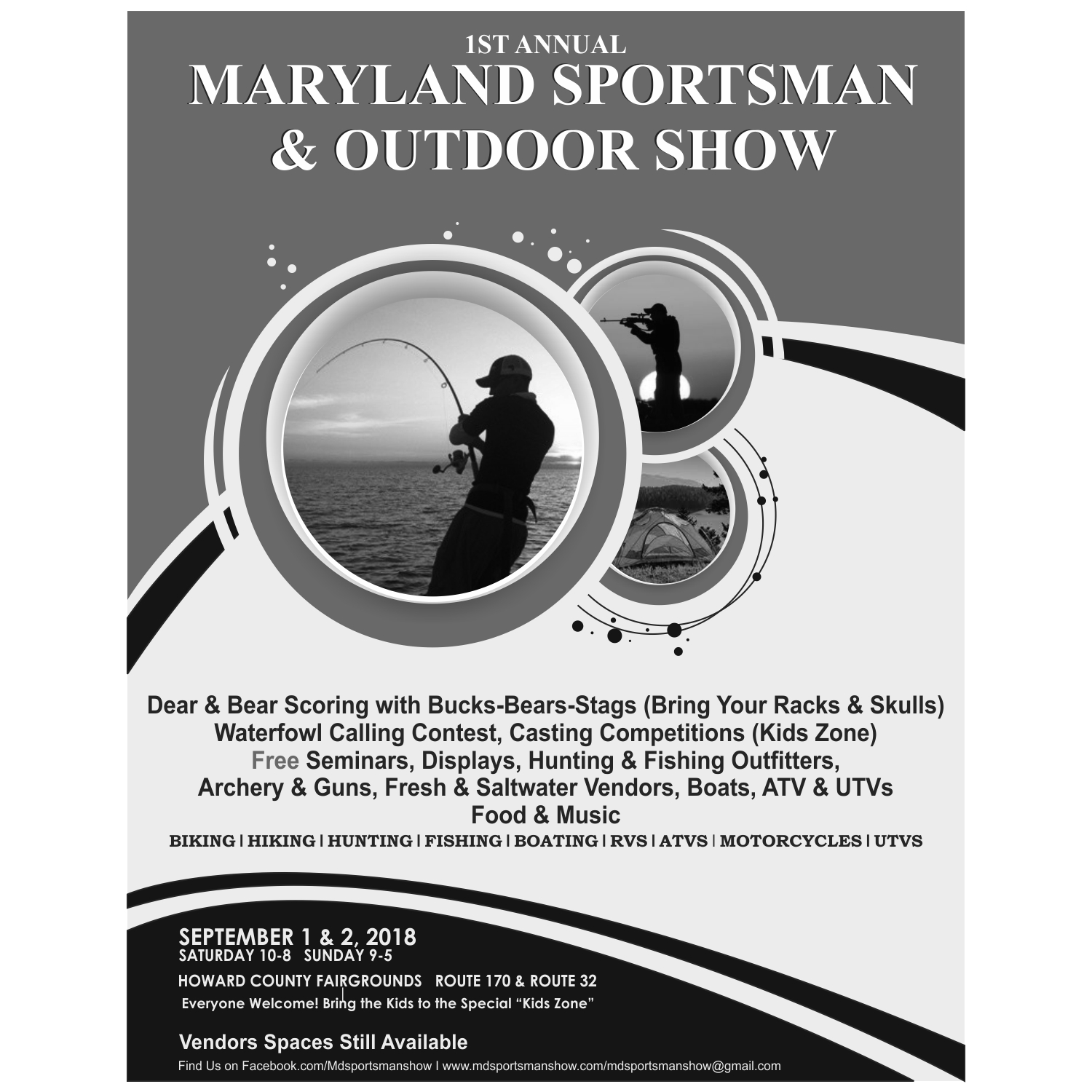 Flyer Design by sengupta.priya89 for MD Sportsman Show | Design #17711040