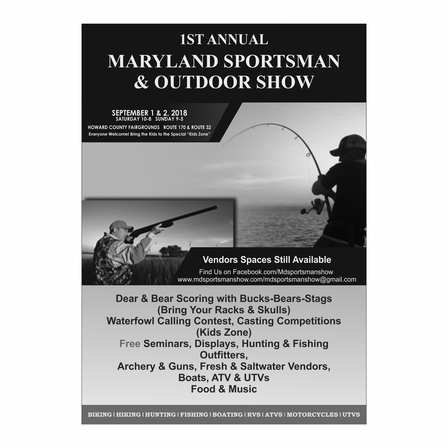 Flyer Design by sengupta.priya89 for MD Sportsman Show | Design #17714951