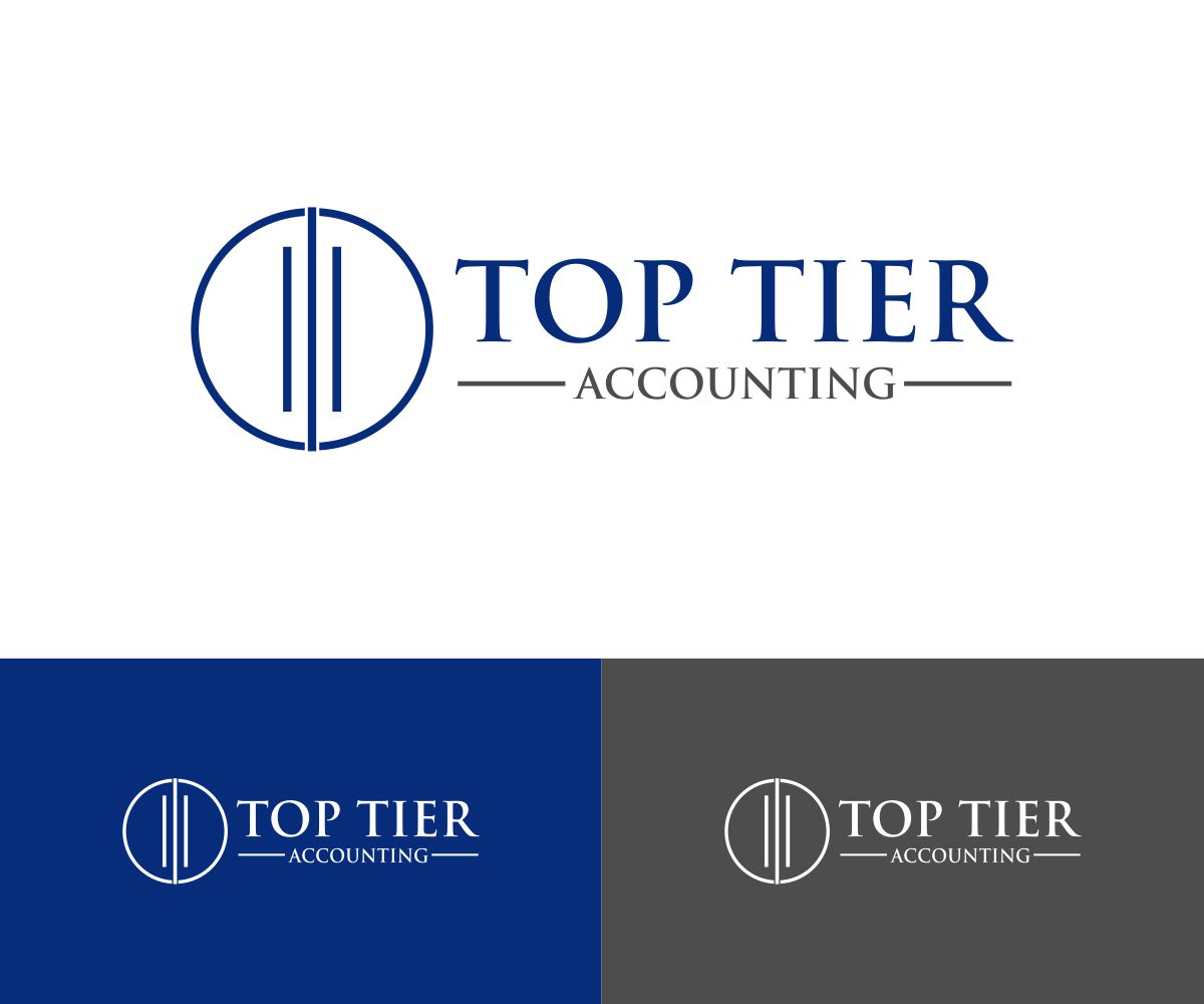 Business Logo Design for Top Tier Accounting by Sarah Graphic Design