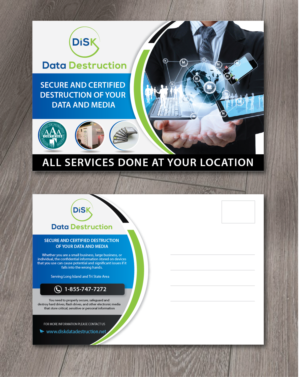 Postcard Design by alex989 for Bullets and Bombshells LLC | Design: #17722560