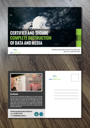 Postcard Design by Alexandar for Bullets and Bombshells LLC | Design: #17705222