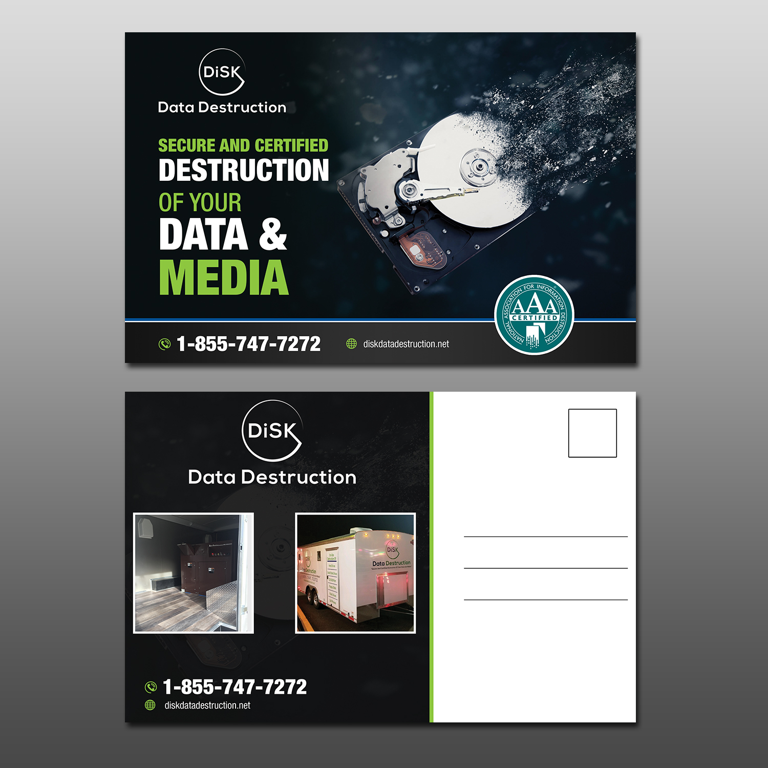 Postcard Design by debdesign for Bullets and Bombshells LLC | Design #17732378