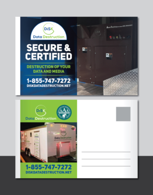 Postcard Design by Deziners Zone for Bullets and Bombshells LLC | Design: #17702521