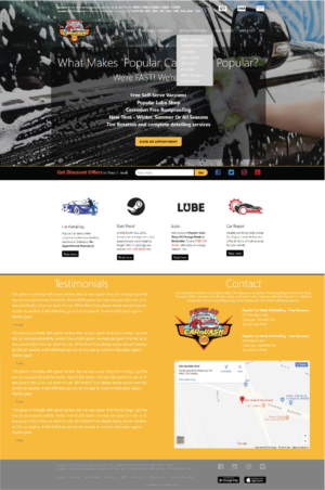 Web Design by  Simke for Momentum Infotech Inc. | Design #17782149