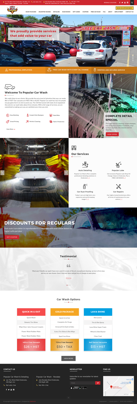 Web Design by Da Miracle for Momentum Infotech Inc. | Design #17725432