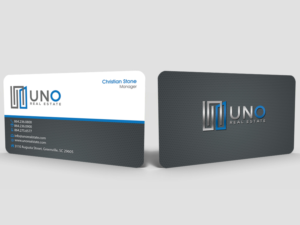 UNO Real Estate | Business Card Design by Hardcore Design