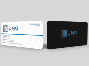UNO Real Estate | Business Card Design by Hardcore Design
