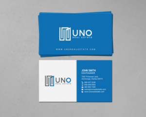 UNO Real Estate | Business Card Design by chandrayaan.creative