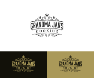 Grandma Jan's Cookies | Logo Design by VGB