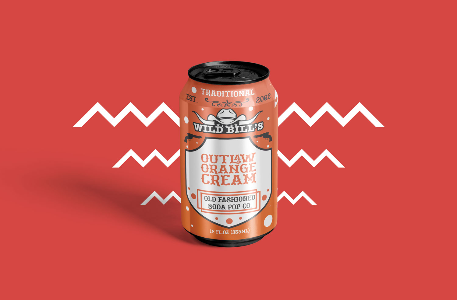 Label Design by Oudib for Wild Bill's Olde Fashioned Soda Pop Co. | Design #17793626