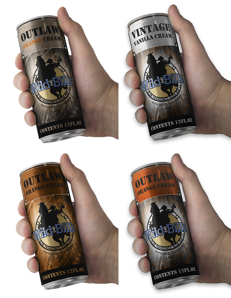 Etikett-Design von jaycobbb für Wild Bill's Olde Fashioned Soda Pop Co. | Design #17713237