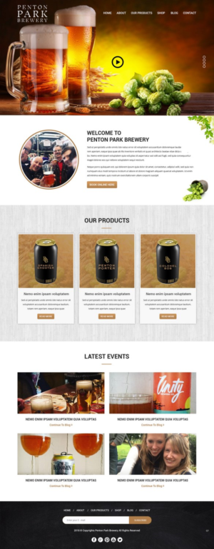 Web Design by pb for this project | Design: #17716749