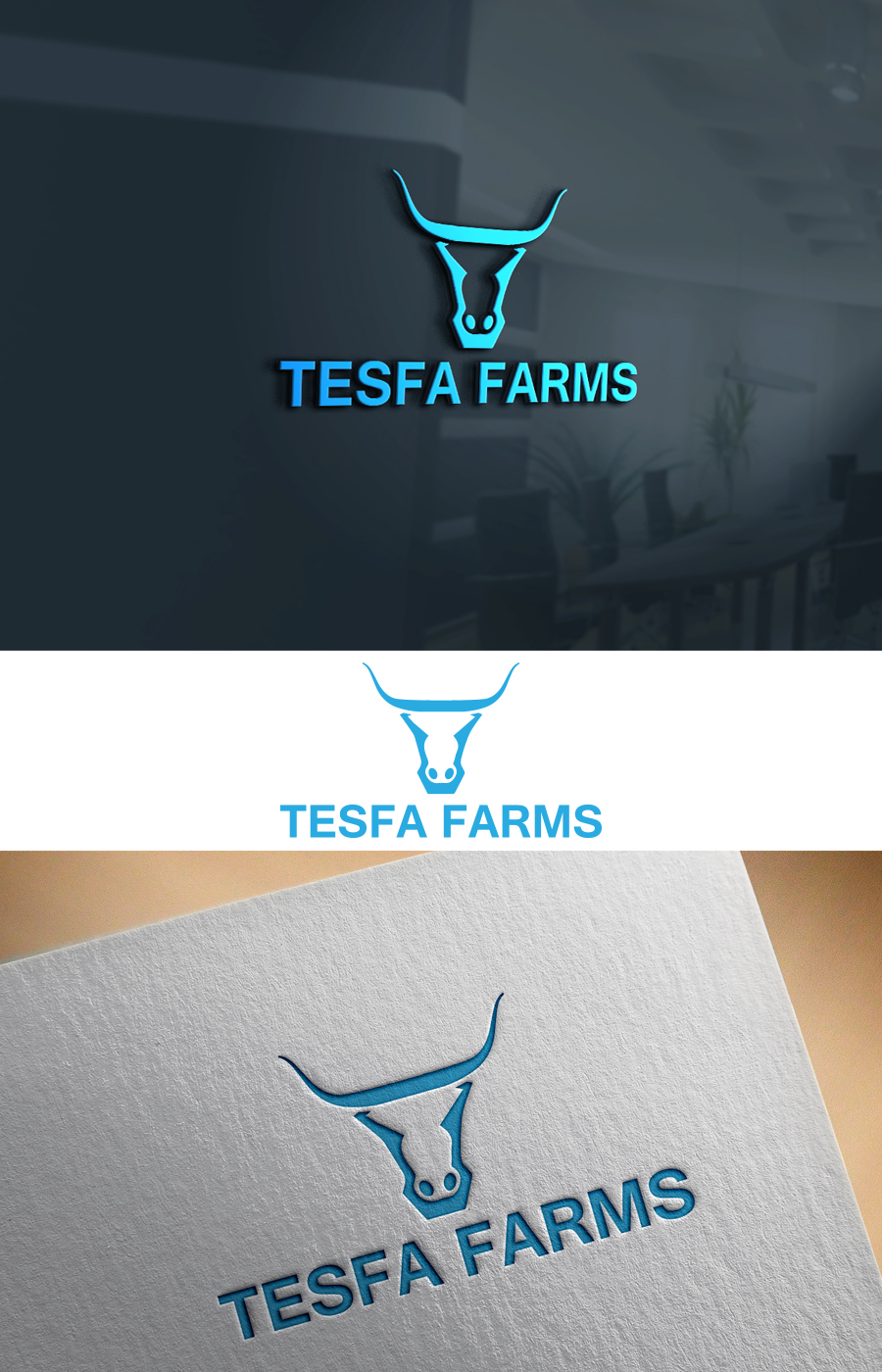 Logo Design by hina1 2 for Tesfa Farms | Design #17690269