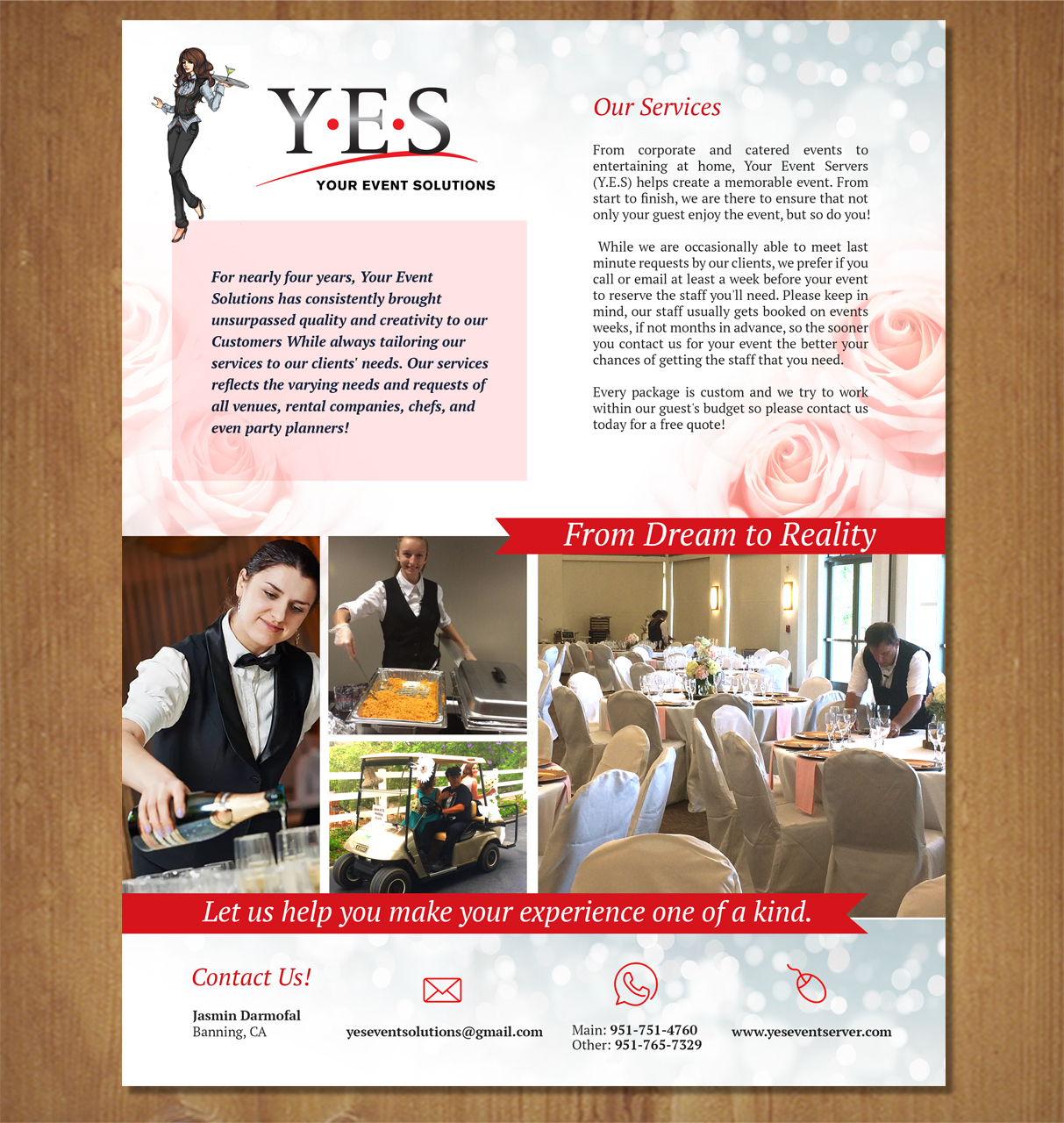 Flyer Design by MNM for Your Event Servers | Design #17695194