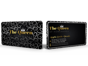 Diseño de Tarjeta de Presentación por Hardcore Design para Queen Of Homewares | Diseño: #17688489