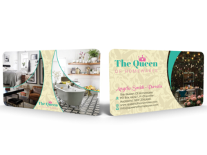 Diseño de Tarjeta de Presentación por Hardcore Design para Queen Of Homewares | Diseño: #17691144