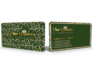Diseño de Tarjeta de Presentación por Hardcore Design para Queen Of Homewares | Diseño: #17696075