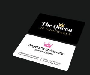 Diseño de Tarjeta de Presentación por JK18 para Queen Of Homewares | Diseño: #17692146