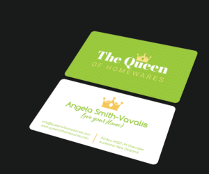 Diseño de Tarjeta de Presentación por JK18 para Queen Of Homewares | Diseño: #17697331