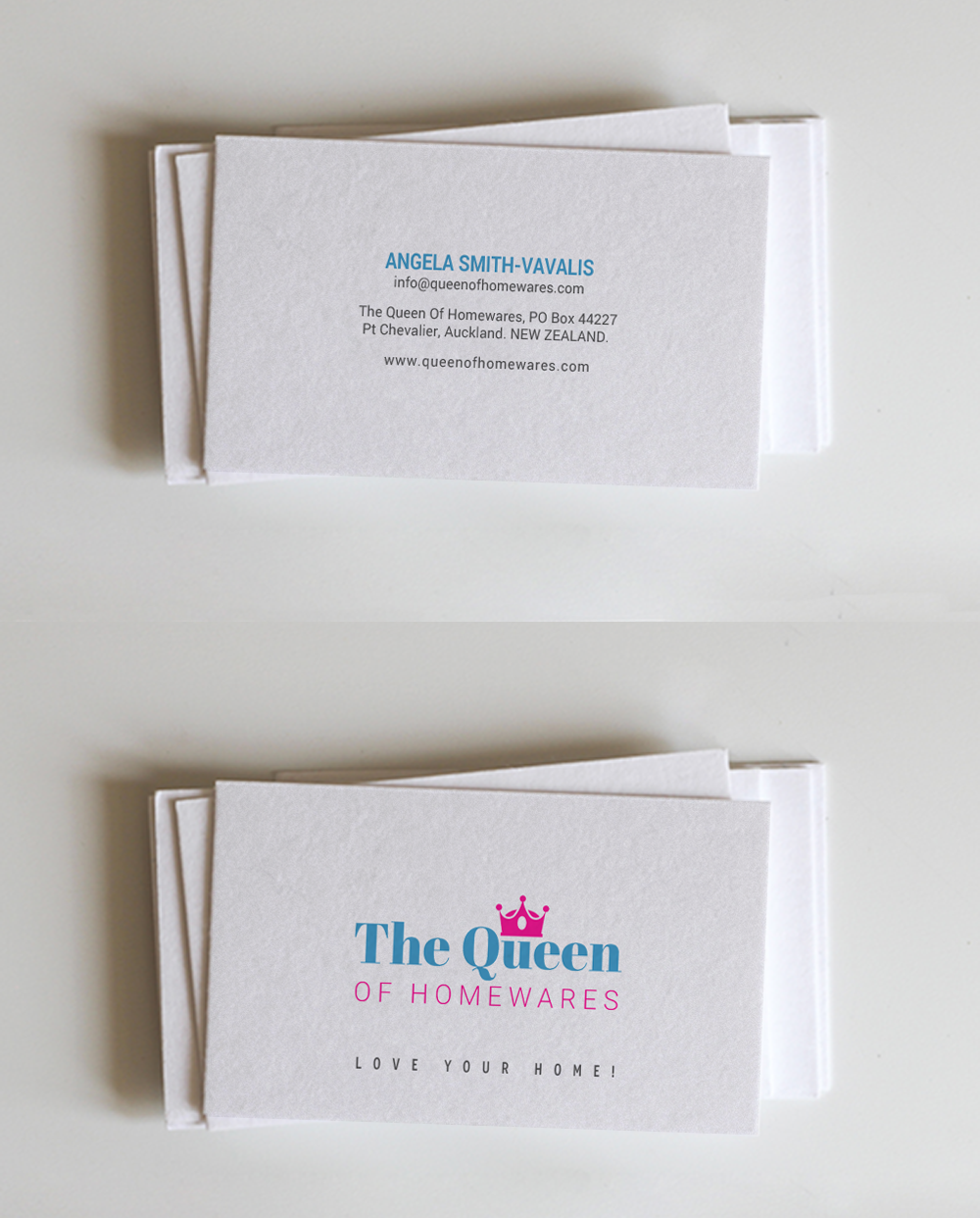 Design de Carte de Visite par chandrayaan.creative pour Queen Of Homewares | Design #17688494