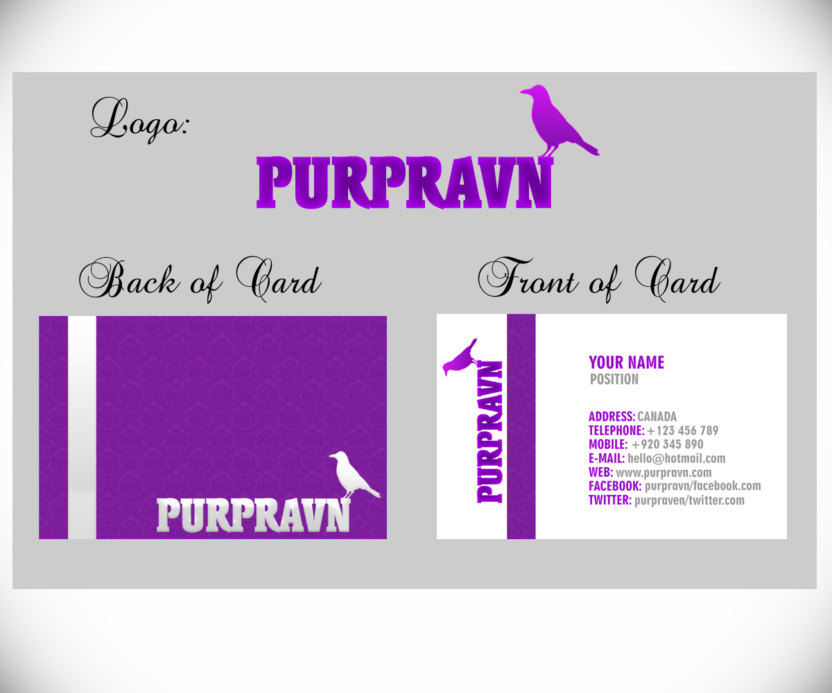 Logo and Business Card Design by Sarah Haroon for this project | Design #2750492