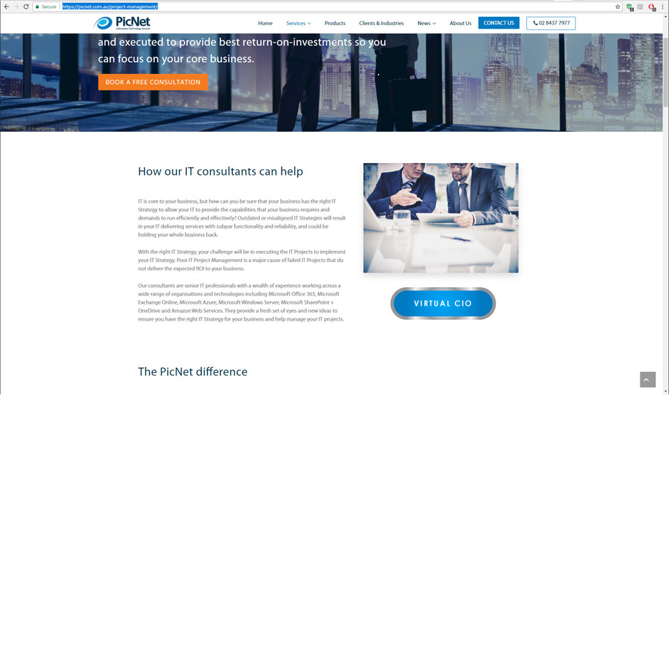 microsoft website for it professionals