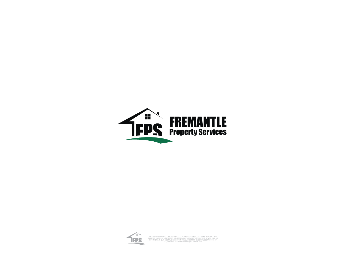 Logo Design by Shigh5 for Fremantle Property Services  | Design #17711641