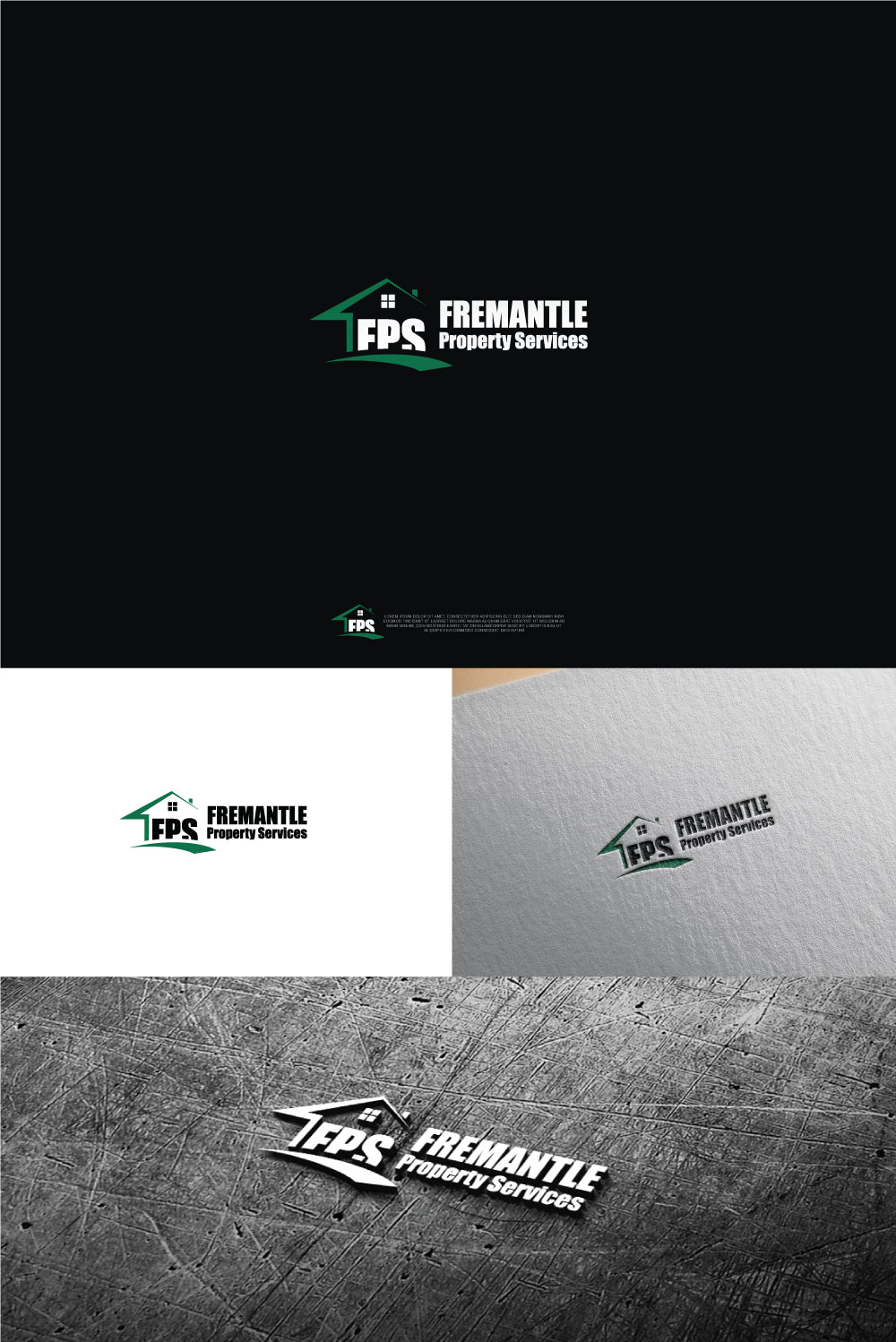 Logo Design by Shigh5 for Fremantle Property Services  | Design #17711651