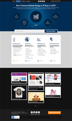 Web Design by AVROM for LBO MARKETING PARTNERS, LLC | Design: #2750413
