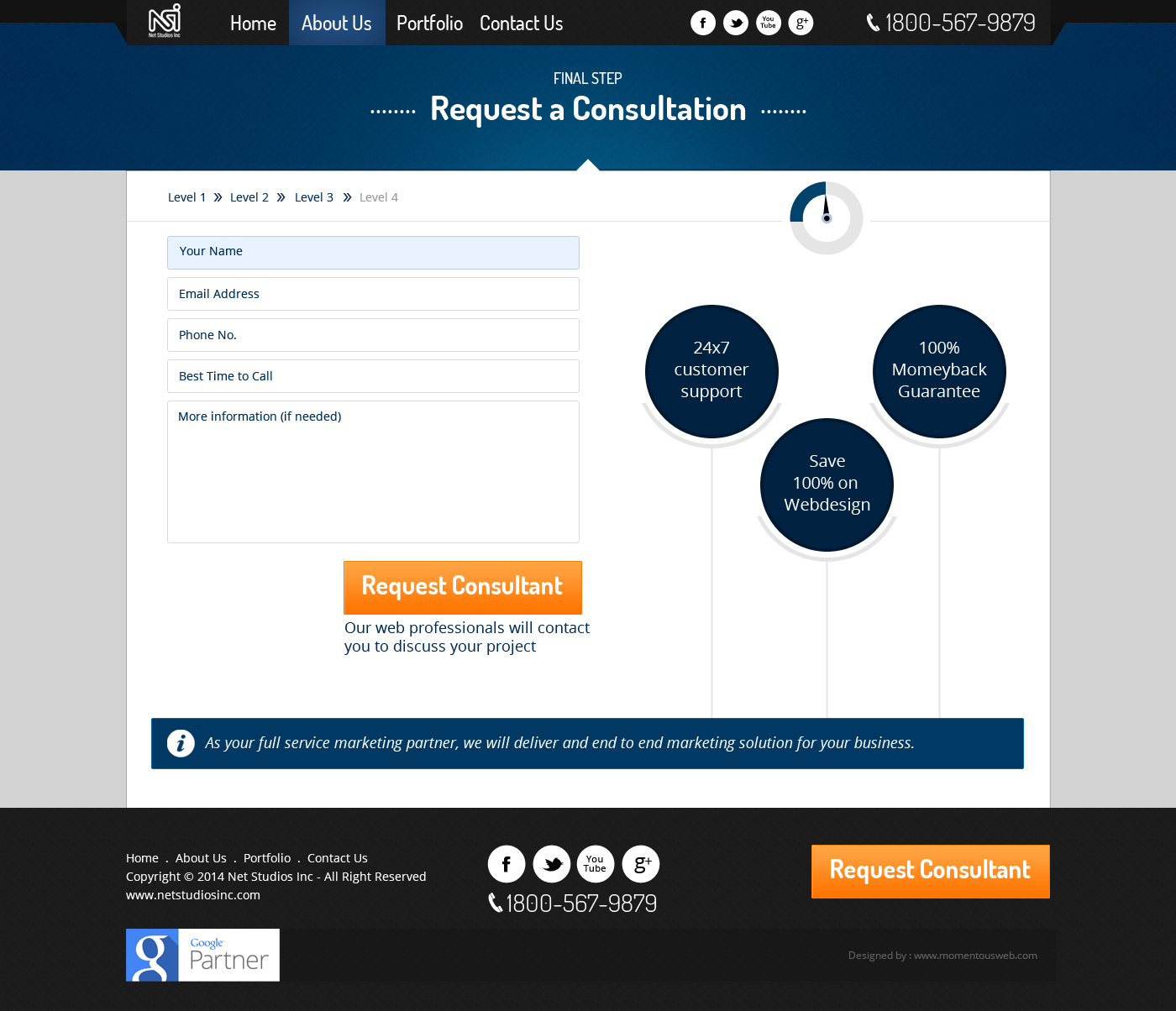 Web-Design von NGCI für LBO MARKETING PARTNERS, LLC | Design #2759747