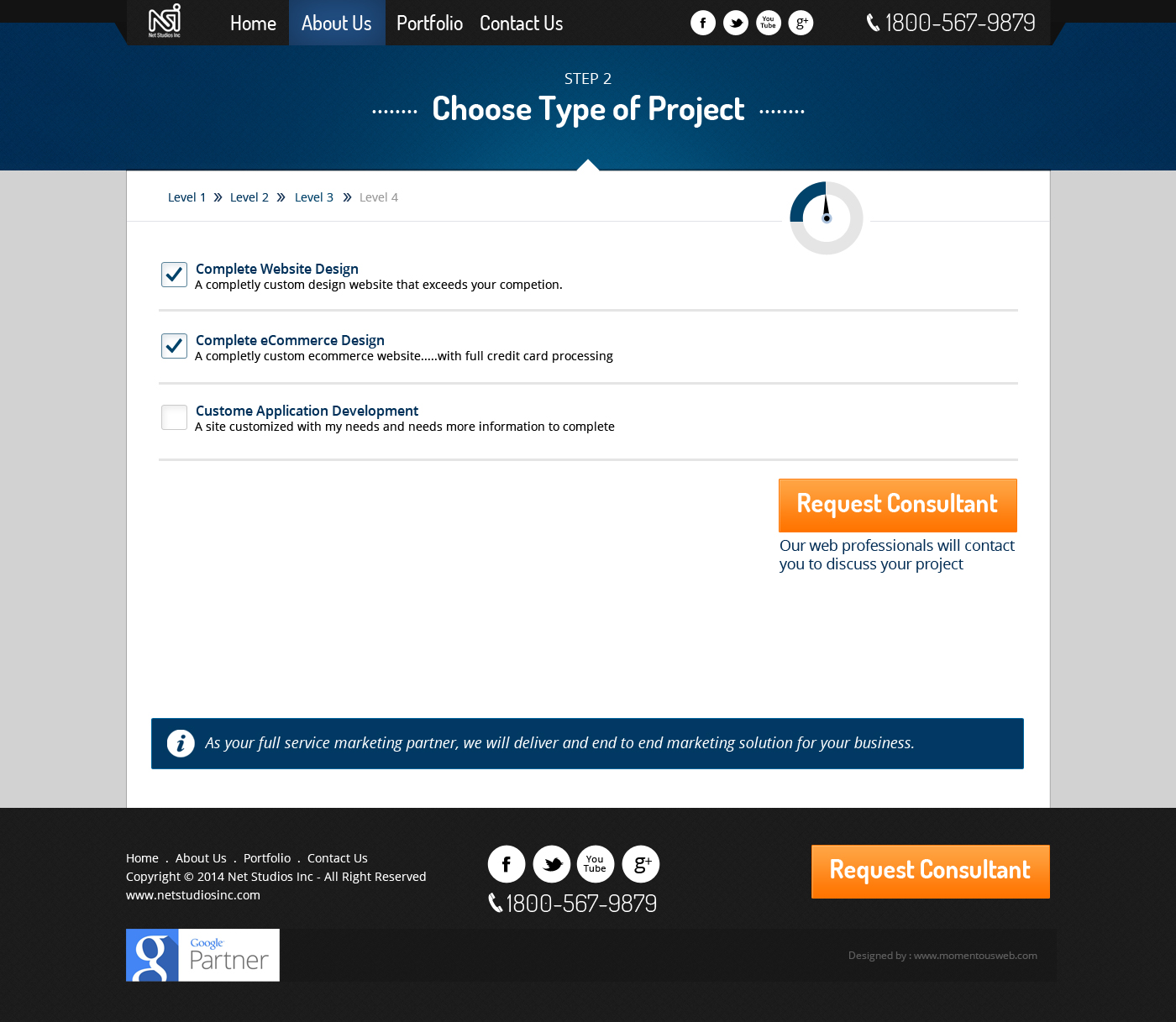 Web Design par AVROM pour LBO MARKETING PARTNERS, LLC | Design #2761549