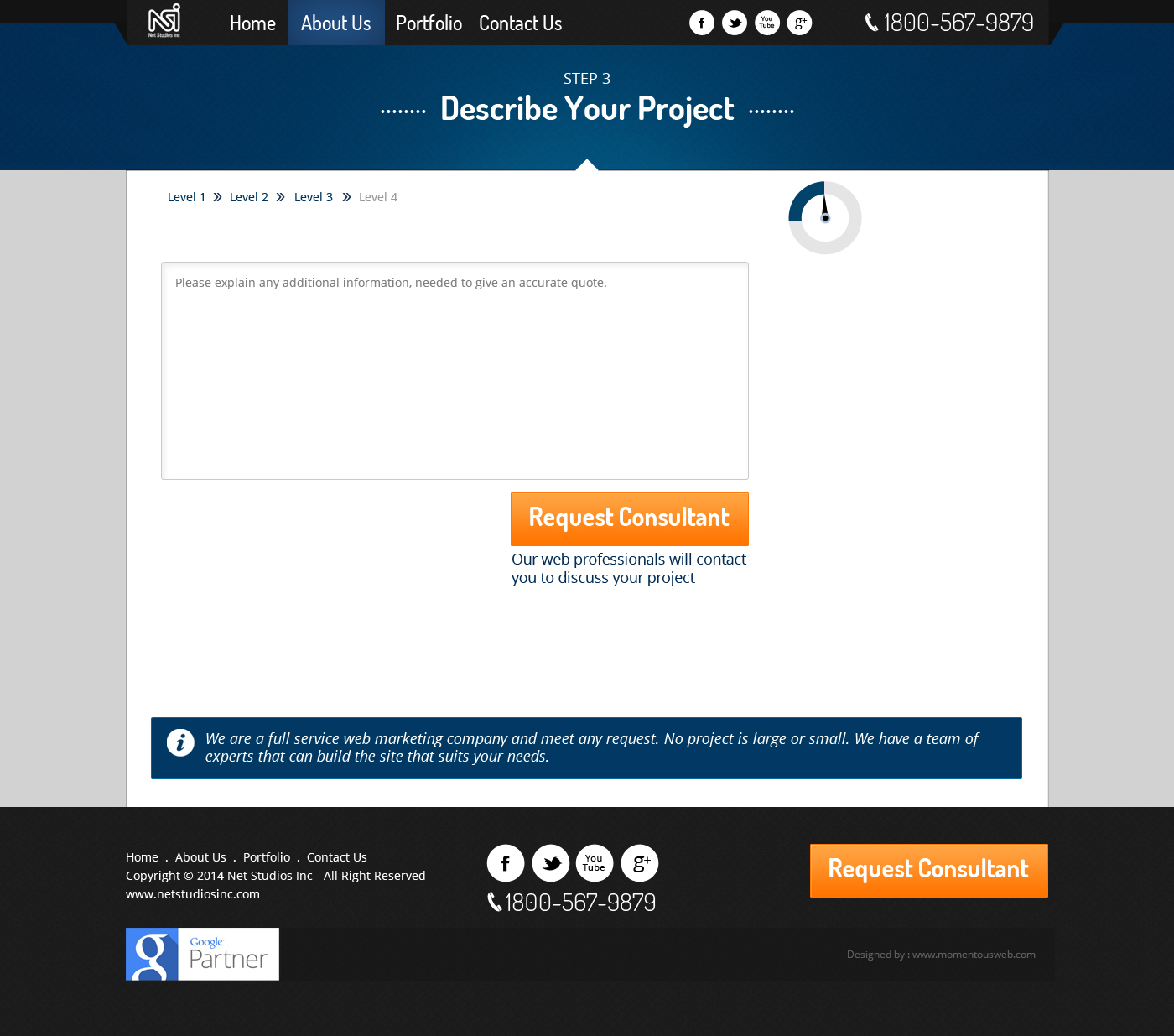 Web Design by AVROM for LBO MARKETING PARTNERS, LLC | Design #2761553