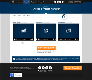Web Design by AVROM for LBO MARKETING PARTNERS, LLC | Design: #2761555